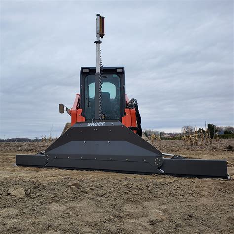 skid steer laser dozer blade|skid steer dozer blade for sale.